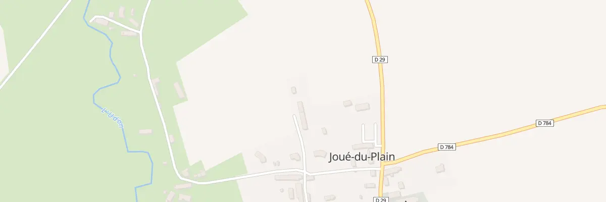 Plan du 3 La Bonhommerie à Joué-du-Plain