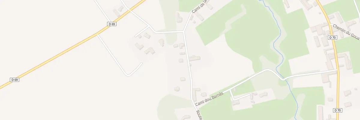 Plan du 12 Rte du Stade à Luquet