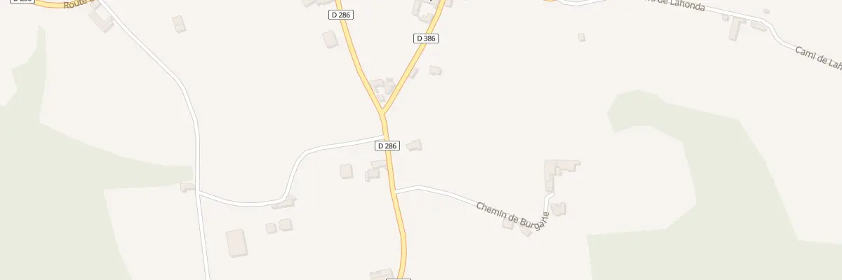 Plan du 1 Che de Burgarie à Sedze-Maubecq