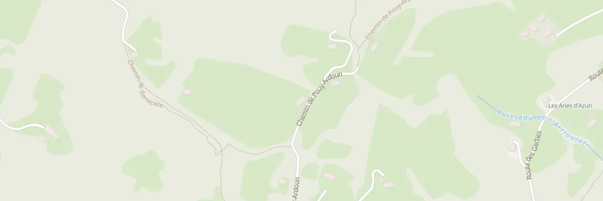 Plan du 5 Che de Pouy Ardoun à Arras-en-Lavedan