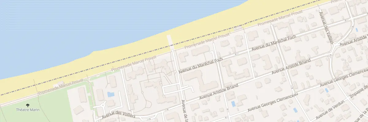 Plan du 48 Av du Maréchal Foch à Cabourg