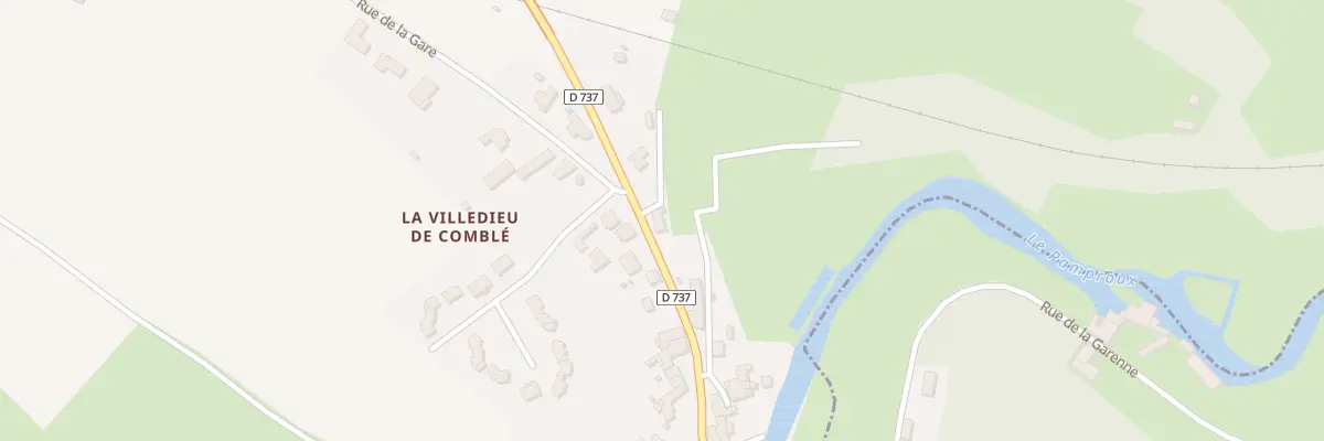 Plan du 21B Rte de la Mothe à Sainte-Eanne