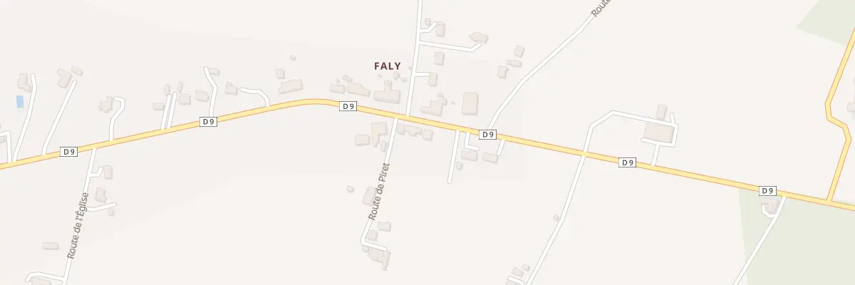 Plan du 89 Faly Sud à Gajac