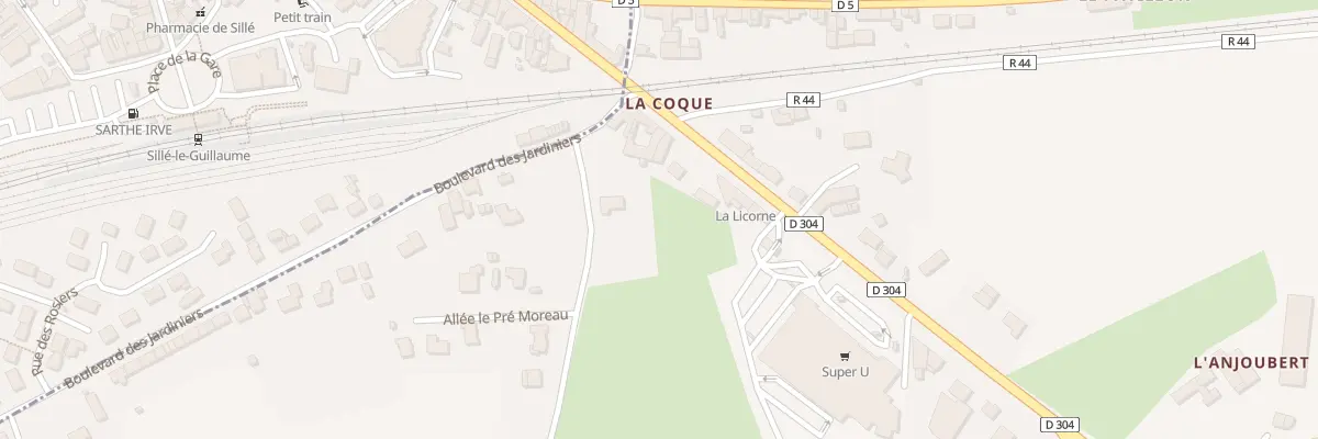 Plan du 1 Che du Val Des Pres à Saint-Rémy-de-Sillé
