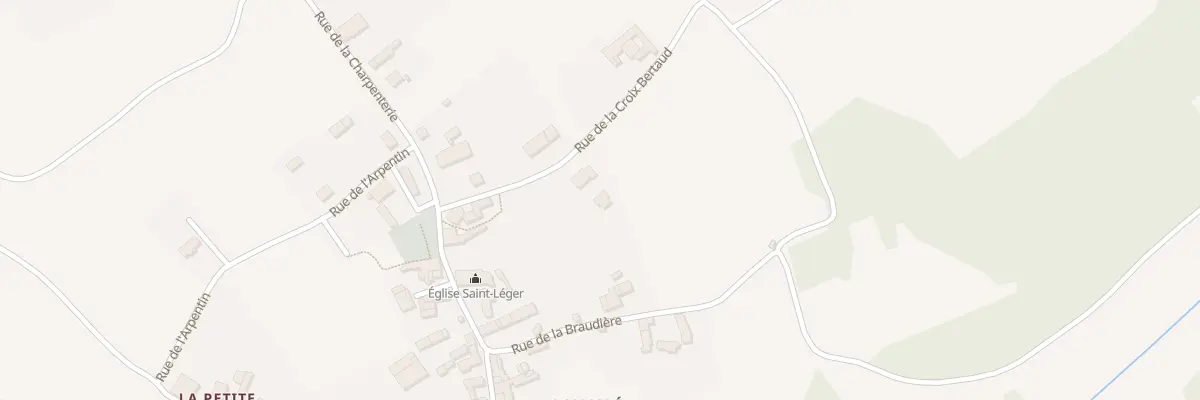 Plan du 8 Rue de la Croix Bertaud à Saint-Loup-Lamairé