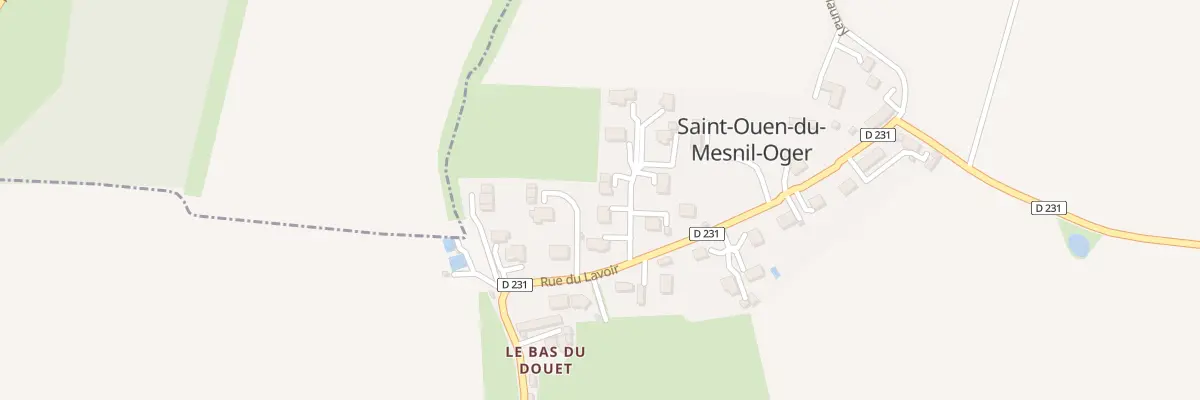 Plan du 3 Rue le Clos Saint-Pierre à Saint-Ouen-du-Mesnil-Oger