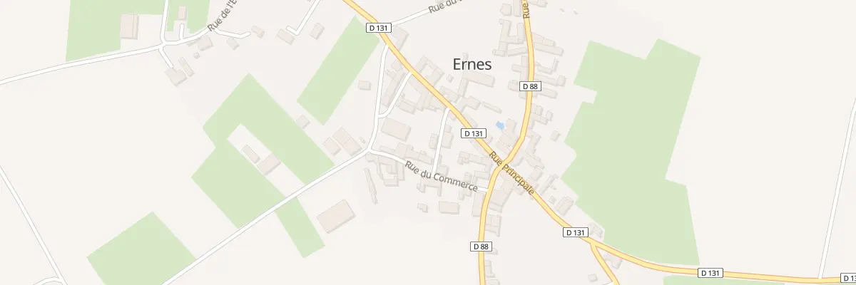 Plan du 2 Imp du Commerce à Ernes