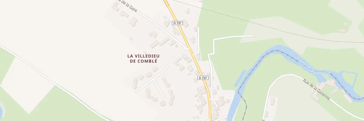 Plan du 2 Rte de la Mothe à Sainte-Eanne