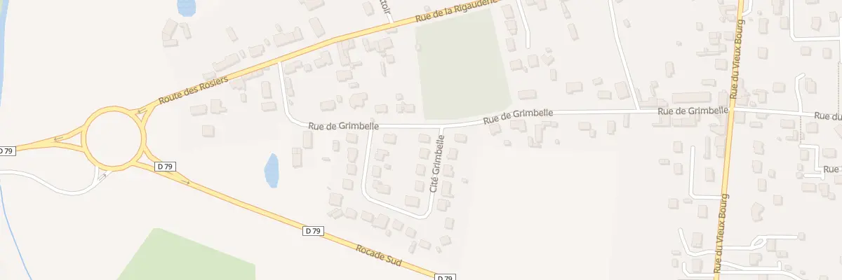 Plan du 55 Rue de Grimbelle à Longué-Jumelles