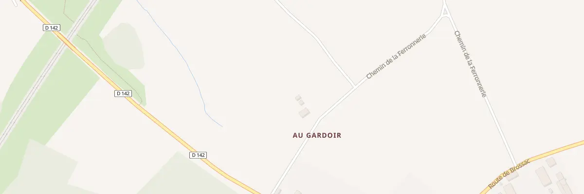 Plan du 5019A Aux Fonts Rondes à Boresse-et-Martron