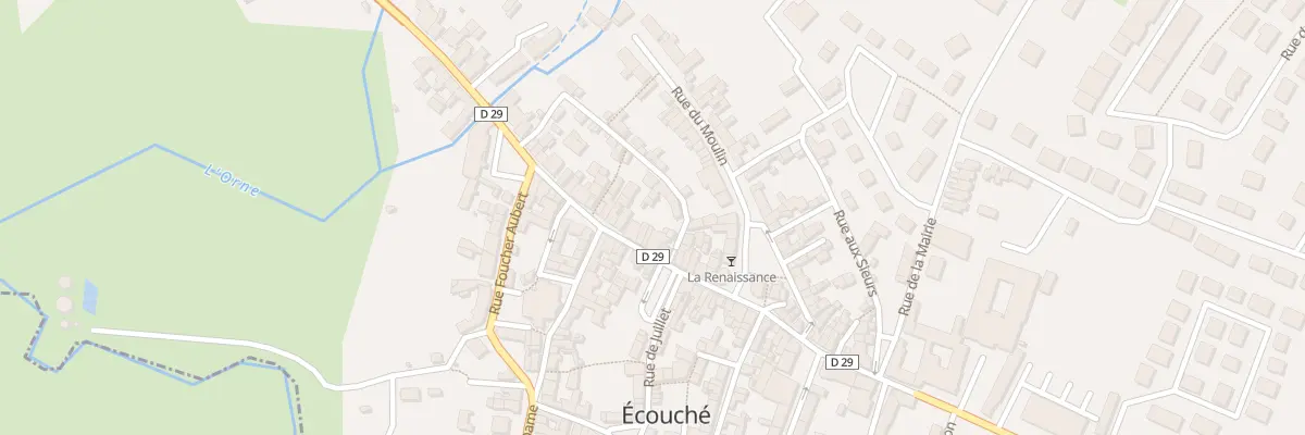 Plan du 24 Rue des Trois Frères Terrier à Écouché-les-Vallées