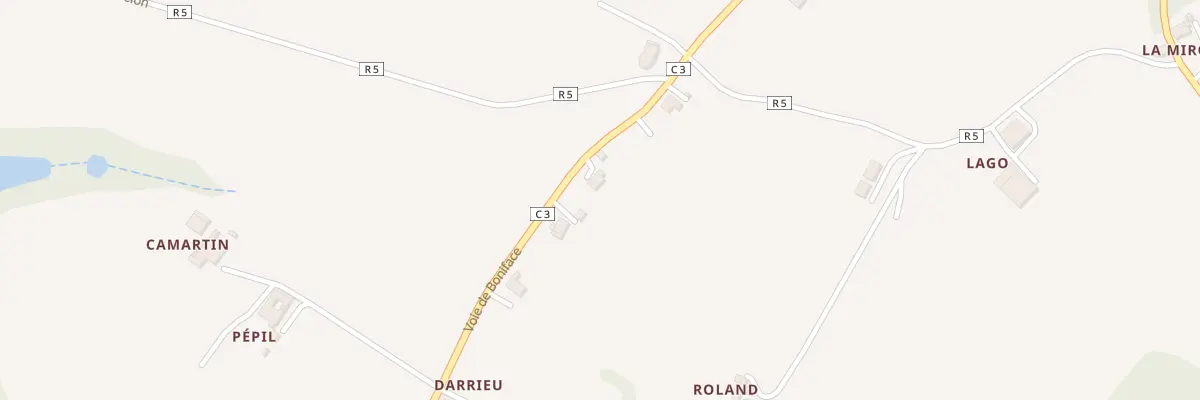 Plan du 5144 Darrieu à Magnan