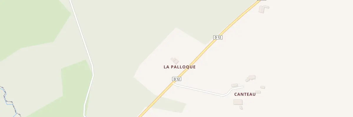 Plan du 3 La Palloque à Savignac