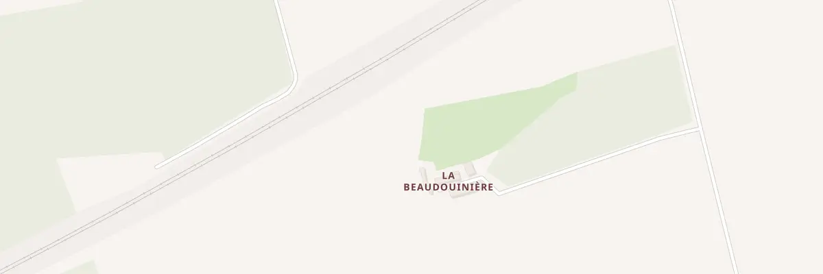 Plan du 5314 La Beaudouiniere à Chantenay-Villedieu