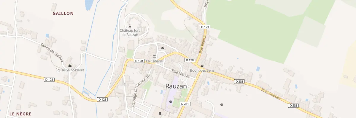 Plan du 49 Grand Rue à Rauzan