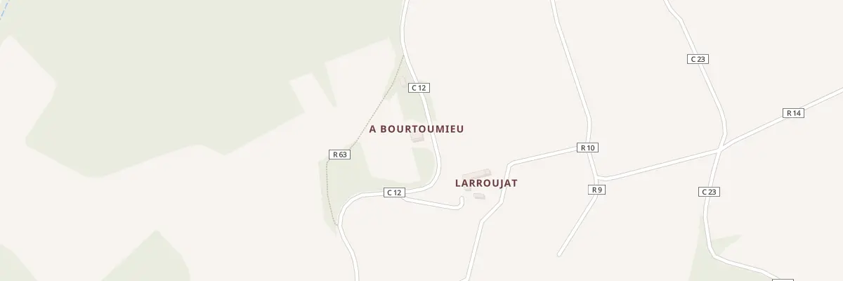Plan du 927 Che de l’Estremdebat à Viella