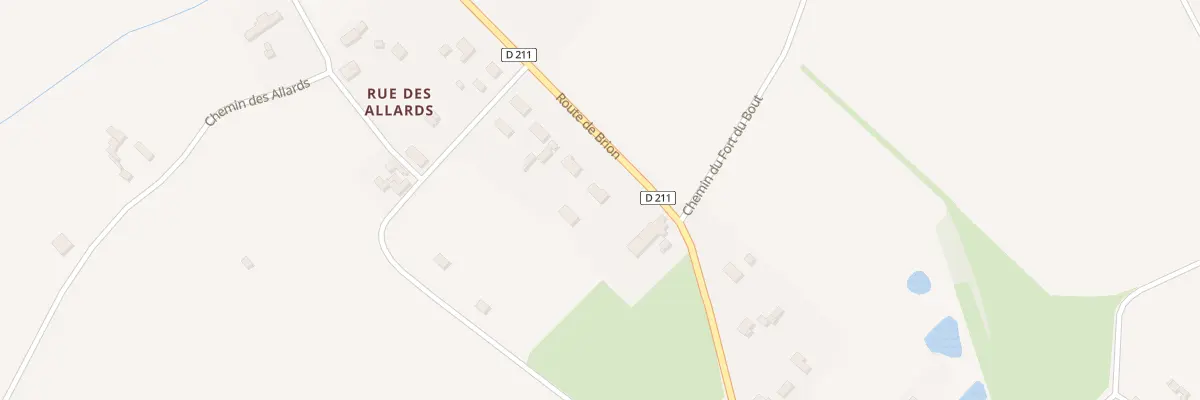 Plan du 1317 Rte de Brion à Longué-Jumelles