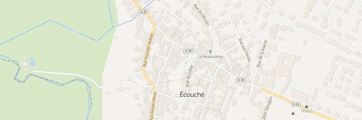 Plan du 4013T Rue des Trois Frères Terrier à Écouché-les-Vallées