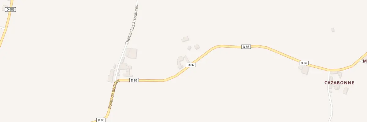 Plan du 761 Rte de Bedeille à Lombia