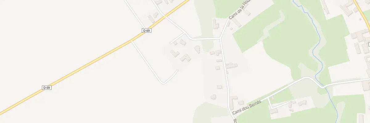 Plan du 5001 Cami de Pontic à Luquet