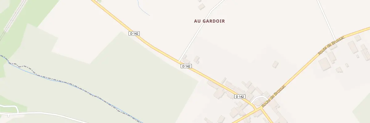 Plan du 5009 Au Gardoir à Boresse-et-Martron