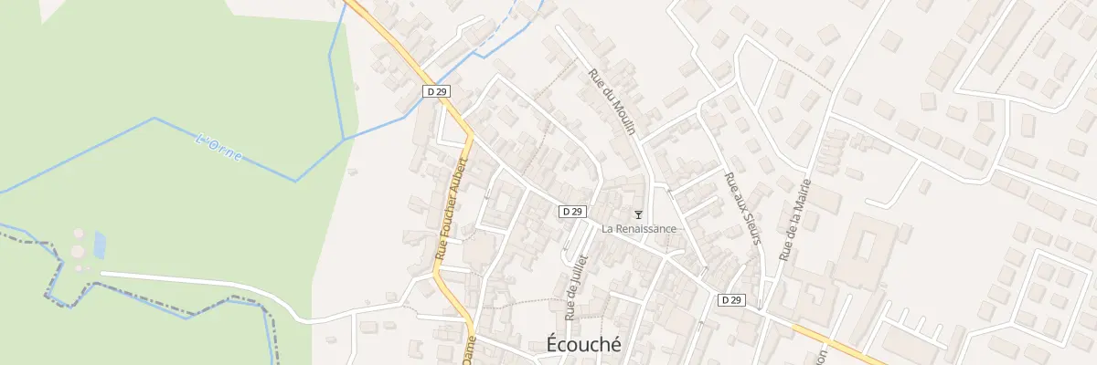 Plan du 20 Rue des Trois Frères Terrier à Écouché-les-Vallées