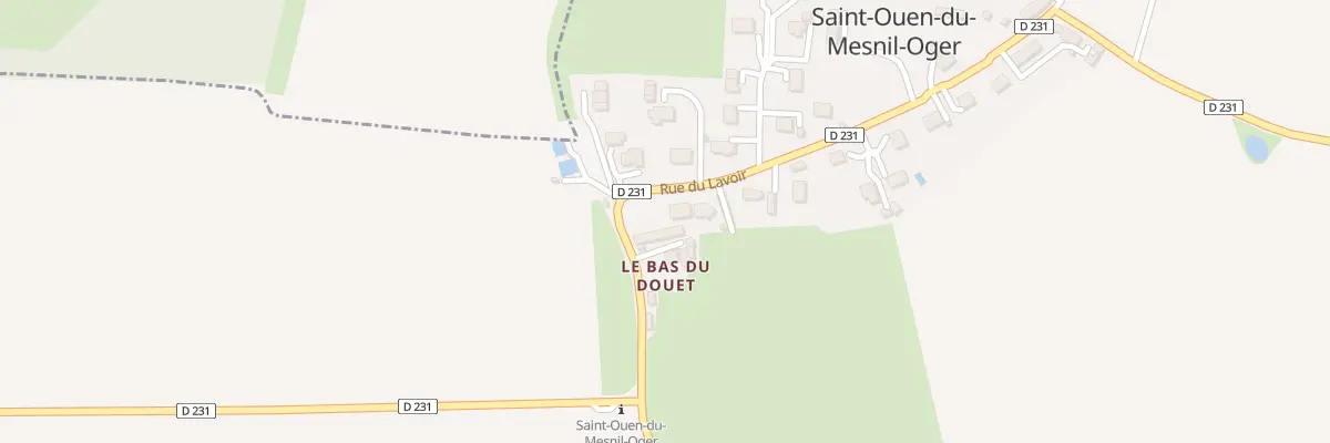 Plan du 19B Rue du Lavoir à Saint-Ouen-du-Mesnil-Oger