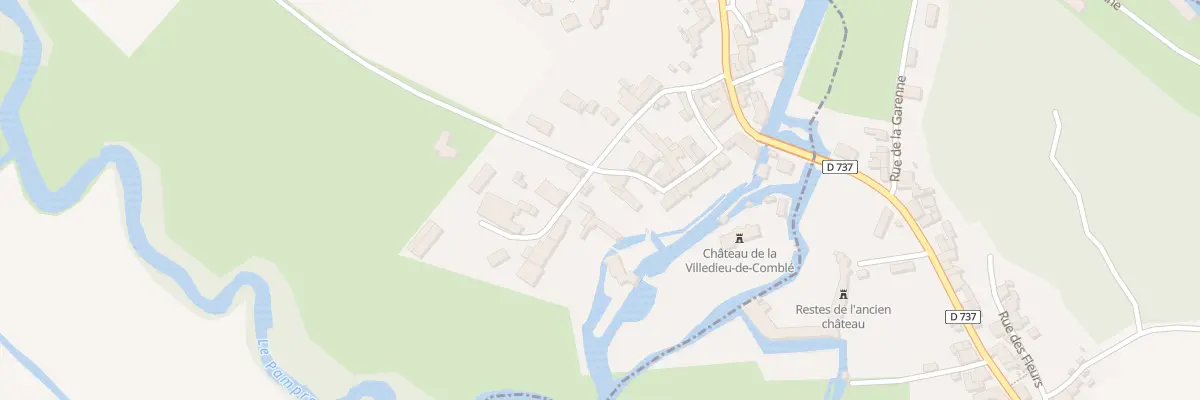 Plan du 1 Rue de la Poterie à Sainte-Eanne
