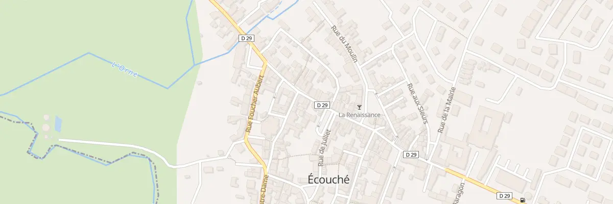 Plan du 11 Rue des Trois Frères Terrier à Écouché-les-Vallées