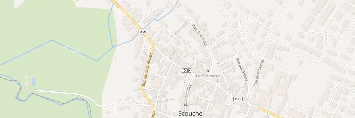 Plan du 18 Rue des Trois Frères Terrier à Écouché-les-Vallées
