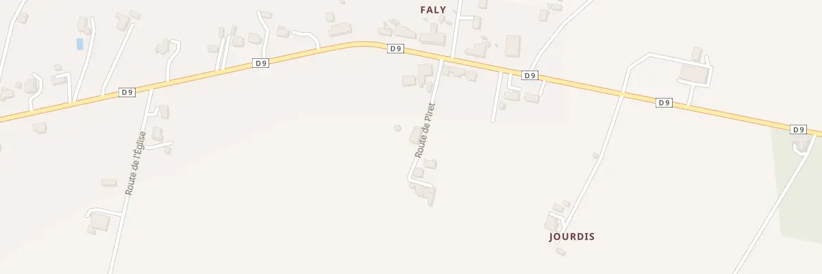 Plan du 78 Faly Sud à Gajac