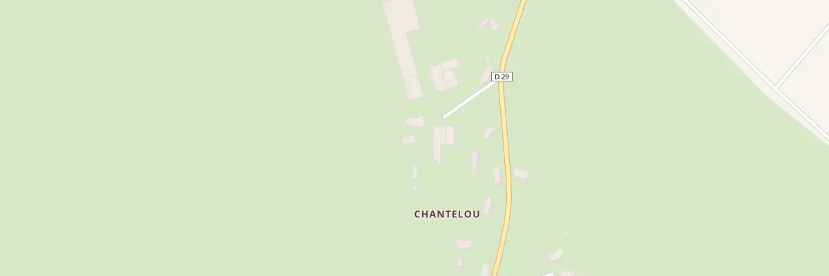 Plan du 28 Chantelou à Avoine