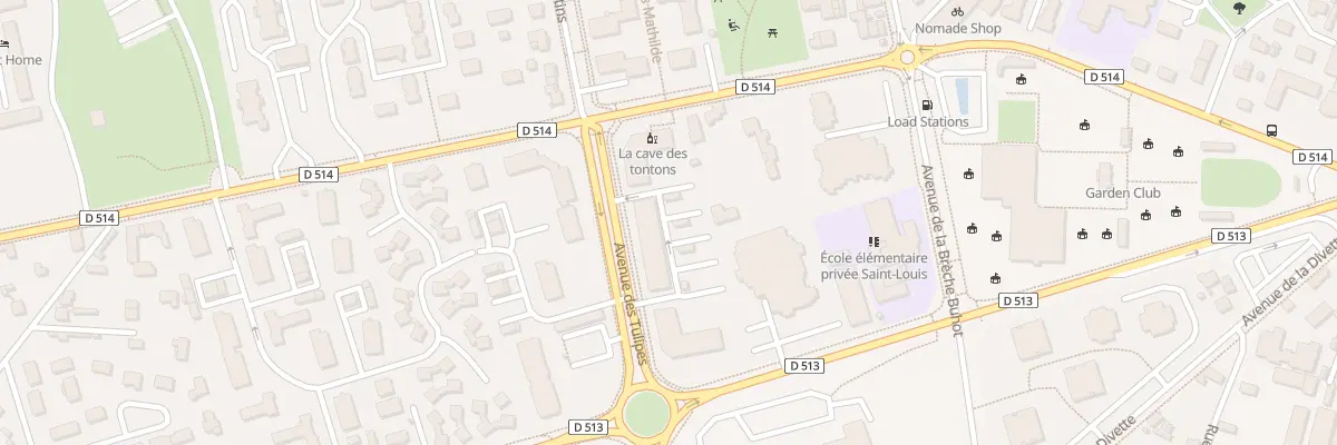 Plan du 2 Av des Tulipes à Cabourg