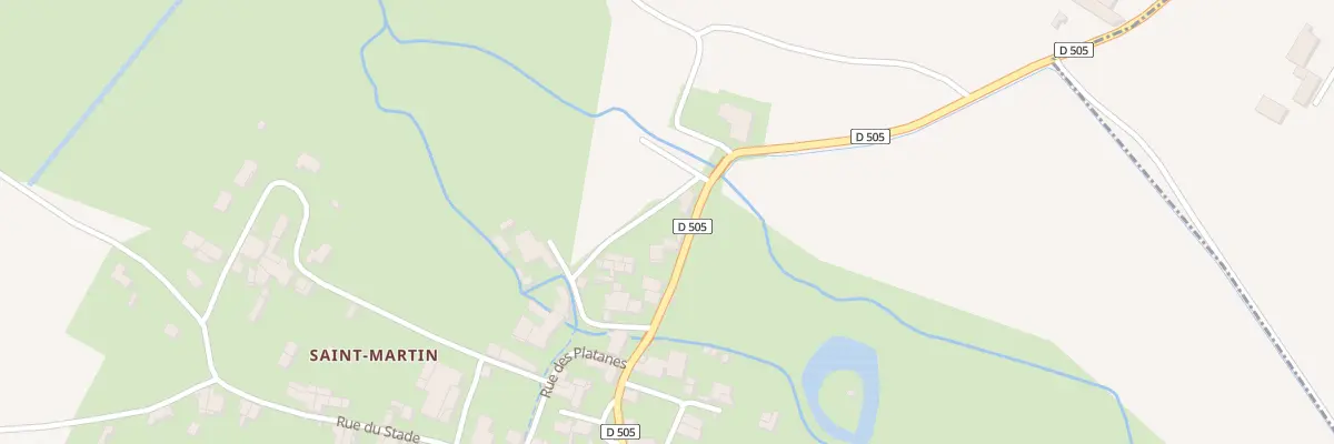 Plan du 8 Rue des Ponts St Martin à Fontenille-Saint-Martin-d’Entraigues