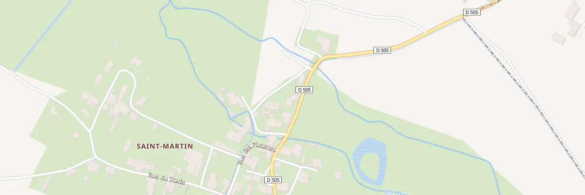 Plan du 6 Rue des Ponts St Martin à Fontenille-Saint-Martin-d’Entraigues
