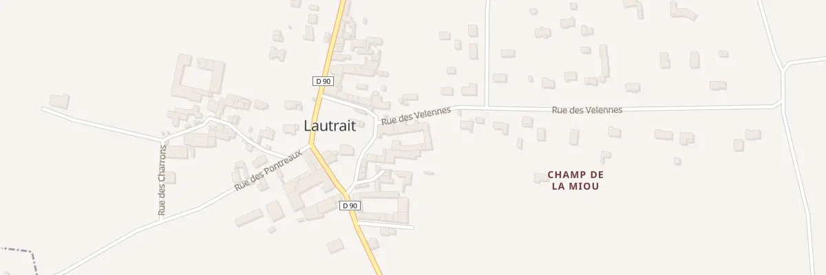 Plan du 13 Rue de l’Abreuvoir à Triac-Lautrait