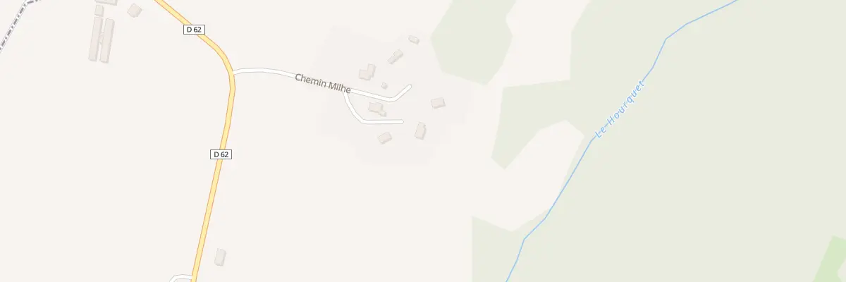 Plan du 4 Che Milhe à Saubole