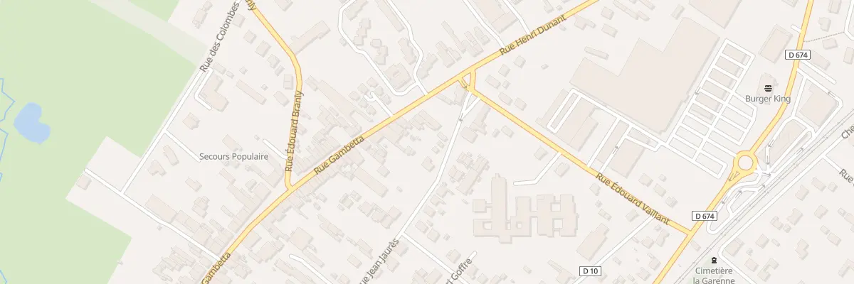 Plan du 53 Rue Jean Jaurès à Coutras