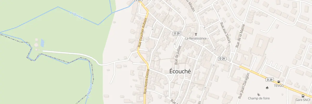 Plan du 9 Rue François le Dortz à Écouché-les-Vallées