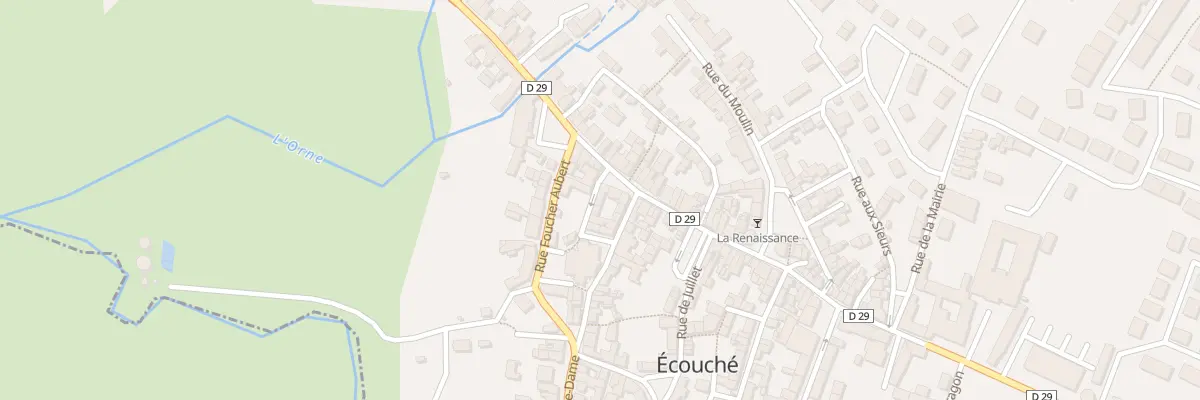 Plan du 3 Pl d’Armes à Écouché-les-Vallées
