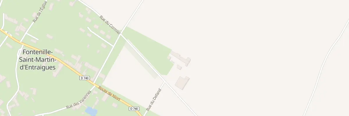 Plan du 3 Rue du Defand à Chérigné
