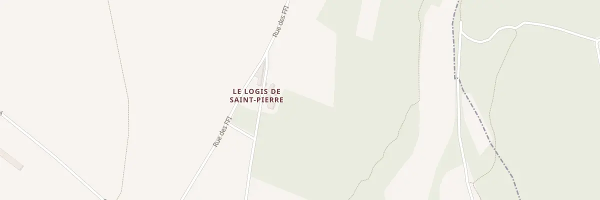 Plan du 1 Logis de Saint Pierre à Bouteville