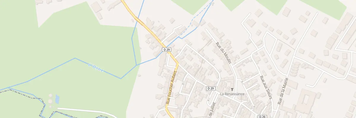 Plan du 2 Rue des Trois Frères Terrier à Écouché-les-Vallées