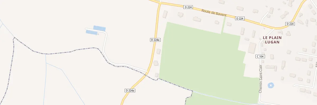 Plan du 145 Rte de Basseneville à Goustranville
