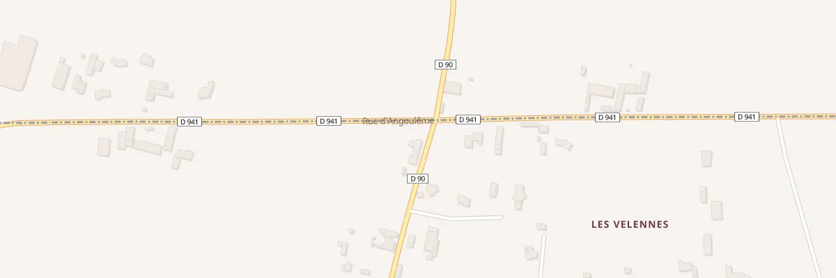 Plan du 2B Rue de la Mairie à Triac-Lautrait