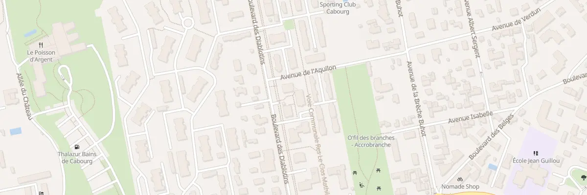 Plan du 8B Vc Res Le Clos Mathilde à Cabourg