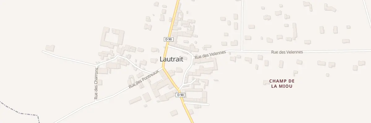 Plan du 6 Rue de l’Abreuvoir à Triac-Lautrait