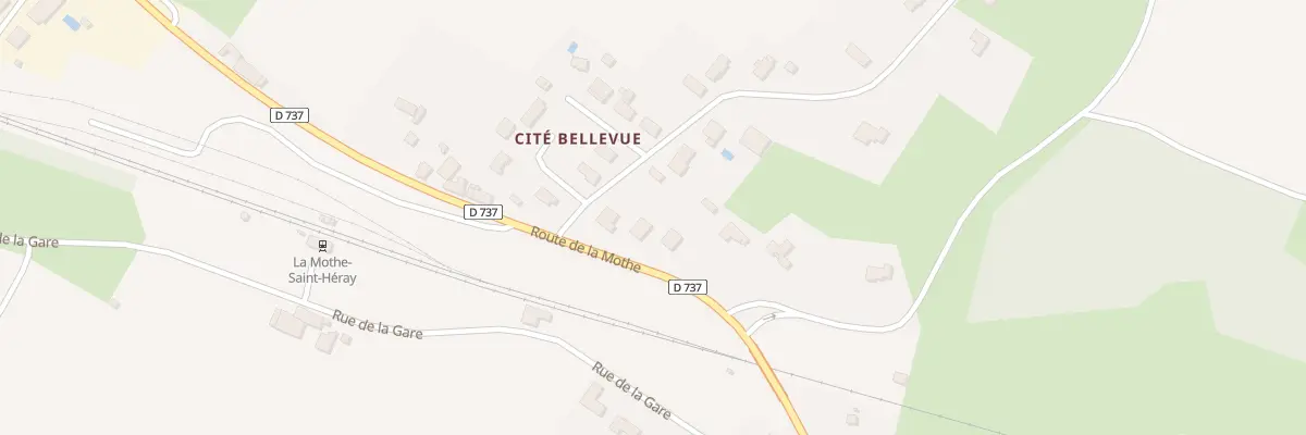Plan du 15 Rte de la Mothe à Sainte-Eanne