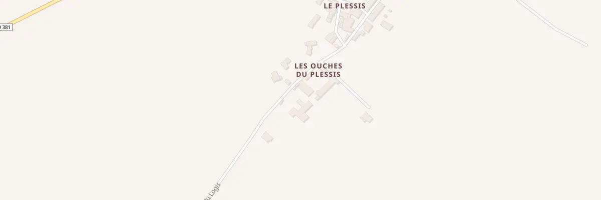 Plan du 16 Rue du Logis à Mareuil