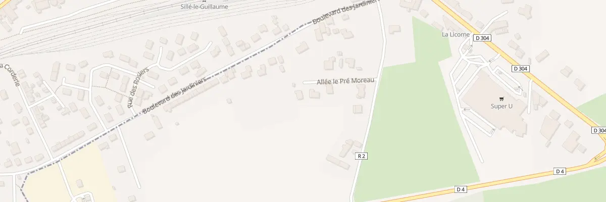 Plan du 5 All le Pre Moreau à Saint-Rémy-de-Sillé
